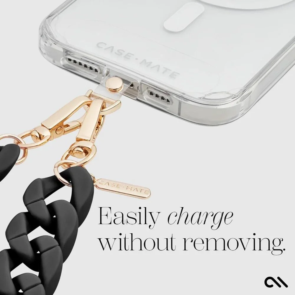 case-mate Black Chunky Chain Phone Case Strap